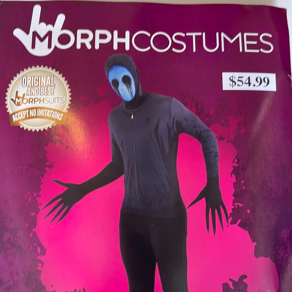 Eyeless Jack Adult Costume! New!